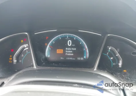 2018 Honda Civic Ex-L from USA, damaged, VIN JHMFC1F75JX042246